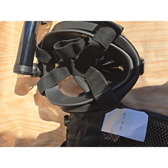 Full Face Snorkel , Diving for and Adults,180° Panoramic View Snorkel with BAG - Picture 7 of 10